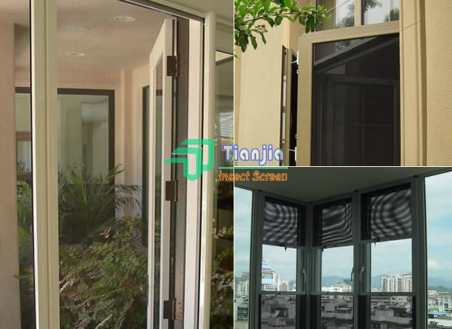 Retractable Screen Curtains
