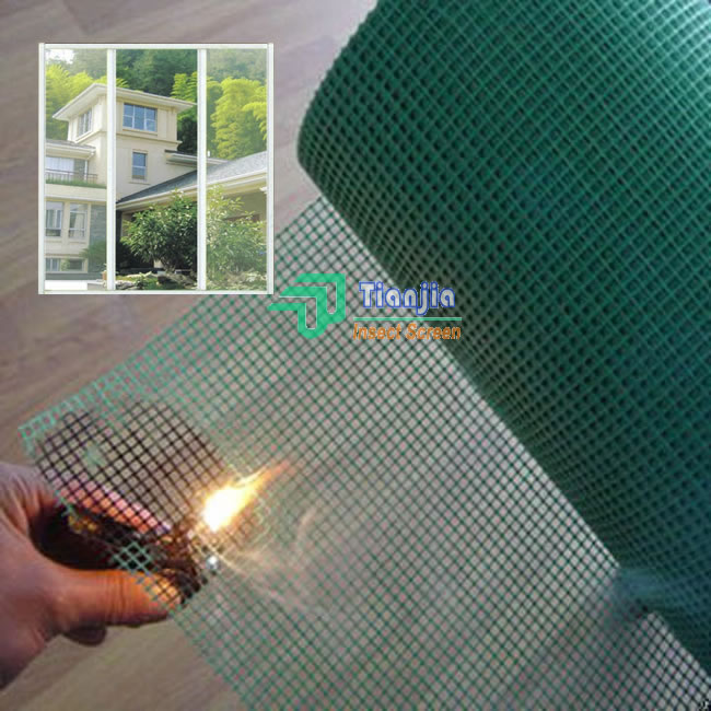Green Coated Fiber Mesh Green Coated Fiber Mesh